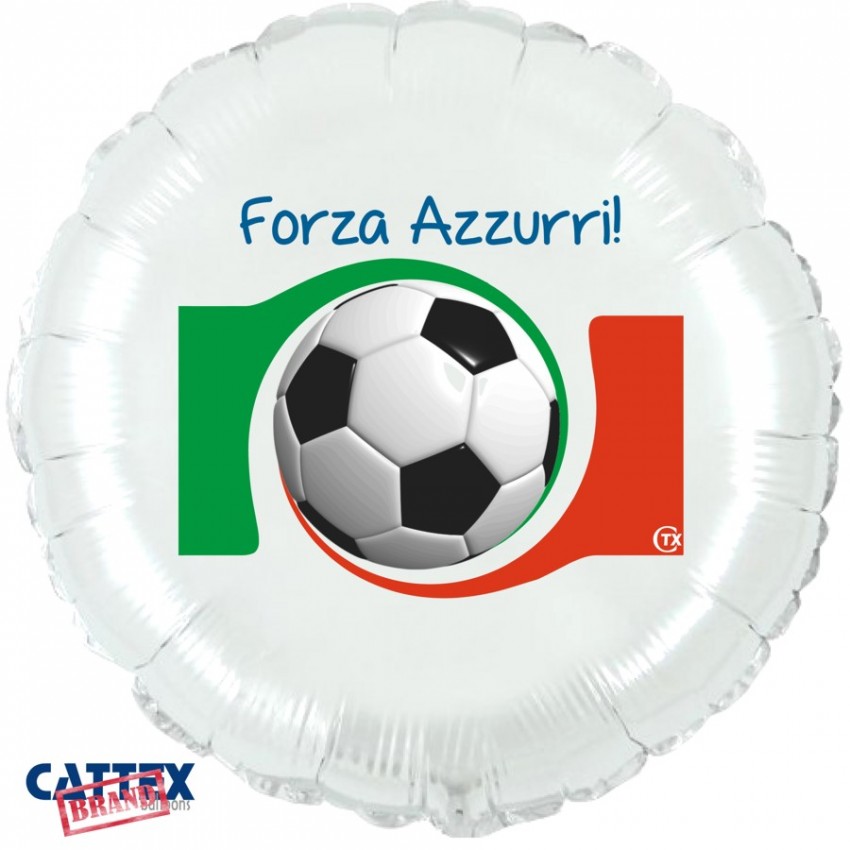 Palloncini Decorati CTX+ - Forza Azzurri! (18”)